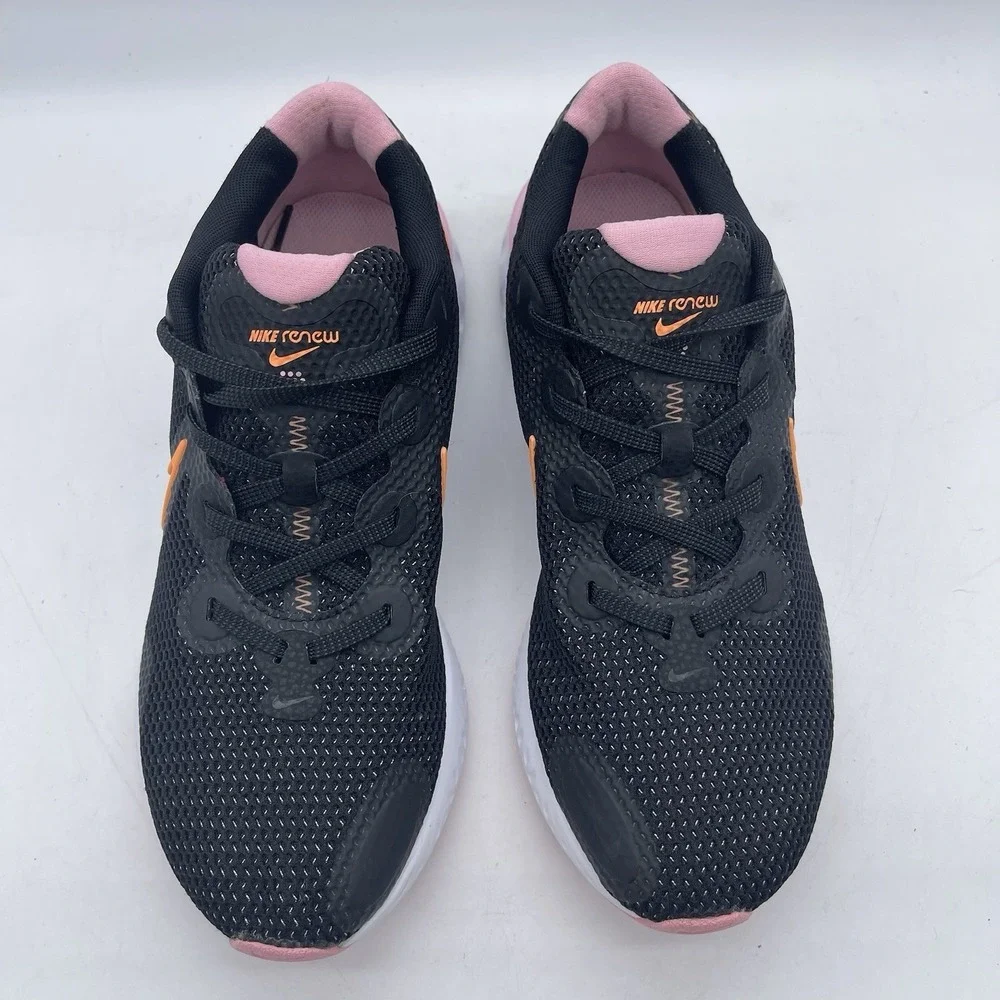 Nike Renew Run CK6360-001 Women's Size 10 Running Shoes 'Orange Pulse' Sneakers